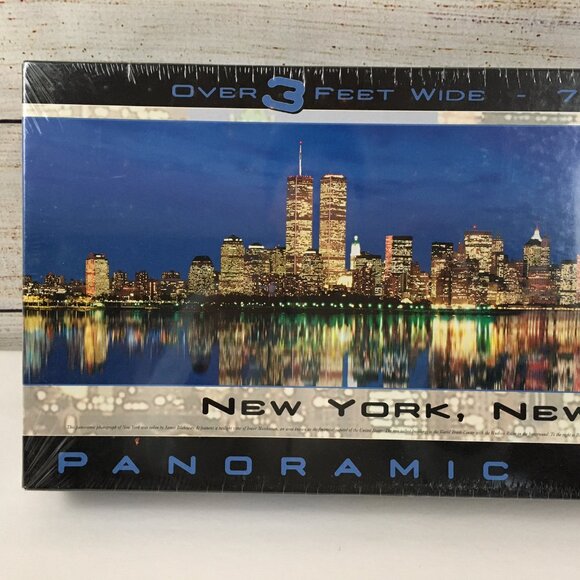 New York, New York BGI Puzzle pre-9/11 Panoramic 3Ft Year 2000 - Picture 2 of 10